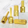 1Pcs Round Shank Vacuum Brazed Burr Rotary Grinding Head For Angle Grinder High Efficiency Edges Trimming And Grooving Tool