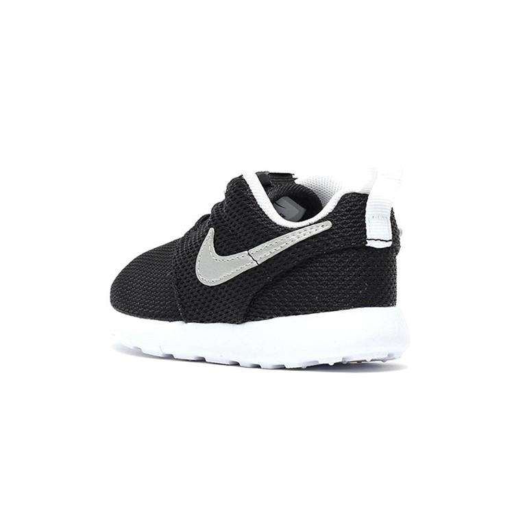 Nike Roshe One Oreo Slip Resistant Abrasion Resistant Low Top Running Shoes Black Infant And Toddler 749430-021