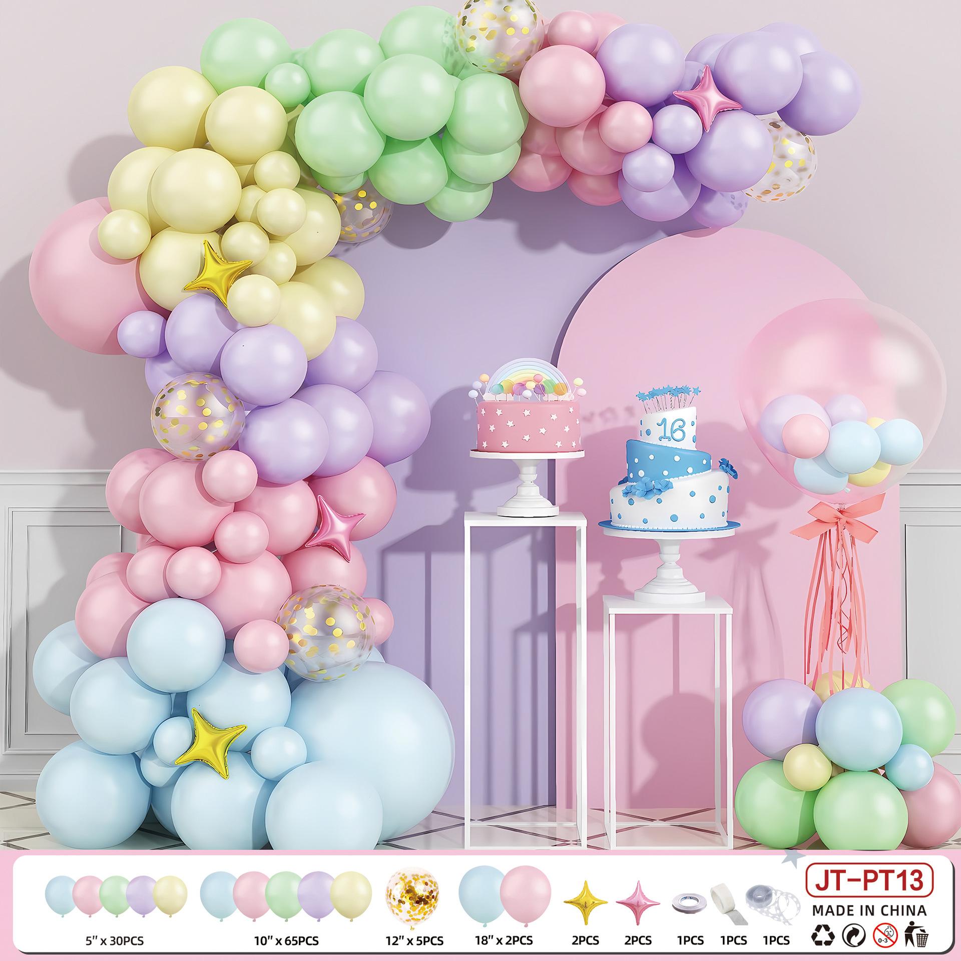 

Retro Birthday Balloon Party Decoration Scene Arrangement Supplies Opening Set Balloon Chain jt-pt13balloonchainset[glueandribbon]