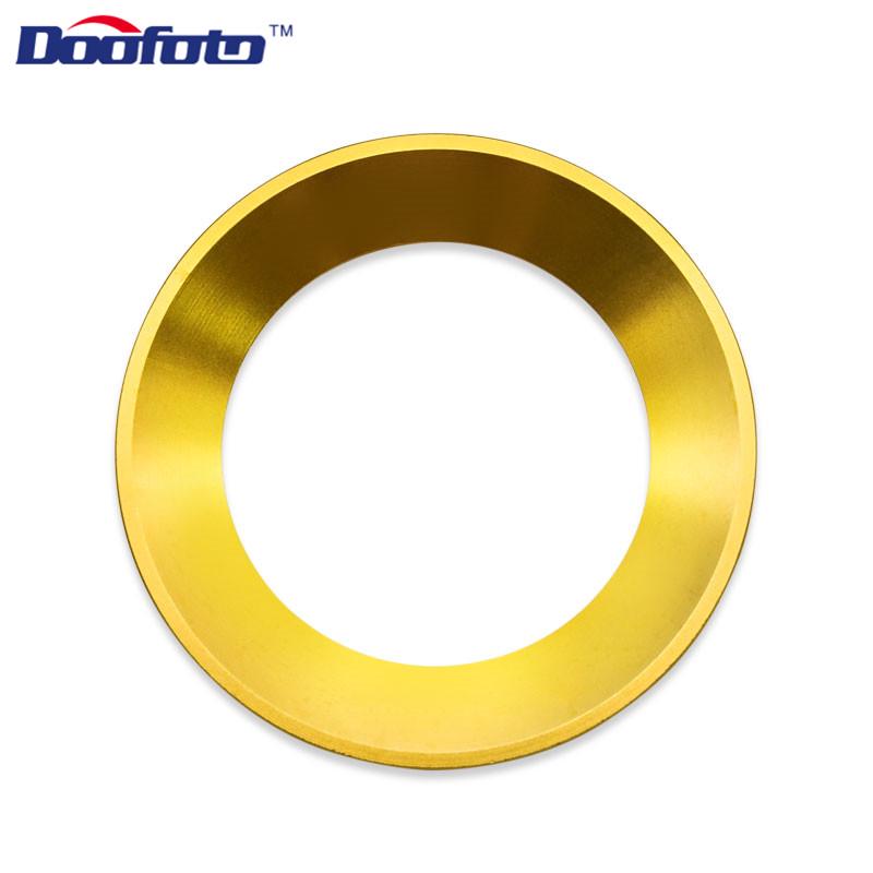 

Интерьер автомобиля, эмблема рулевого колеса, 3D наклейка, стильная наклейка из алюминиевого сплава, чехол для Volkswagen Golf 6 7 Polo CC Tiguan золотой