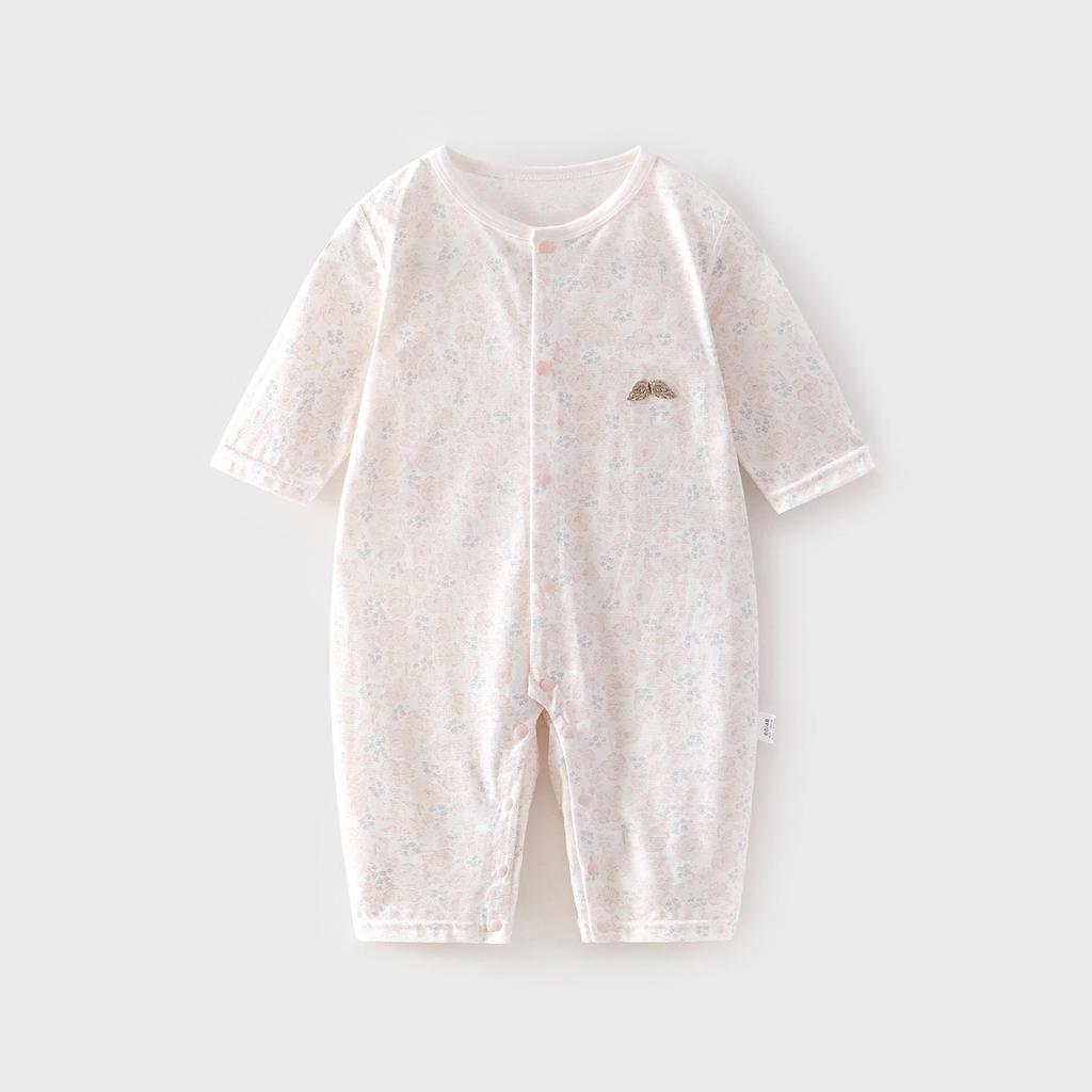 Infant Summer Romper - Lightweight, Boneless, 3/4 Sleeve Onesie for Toddler