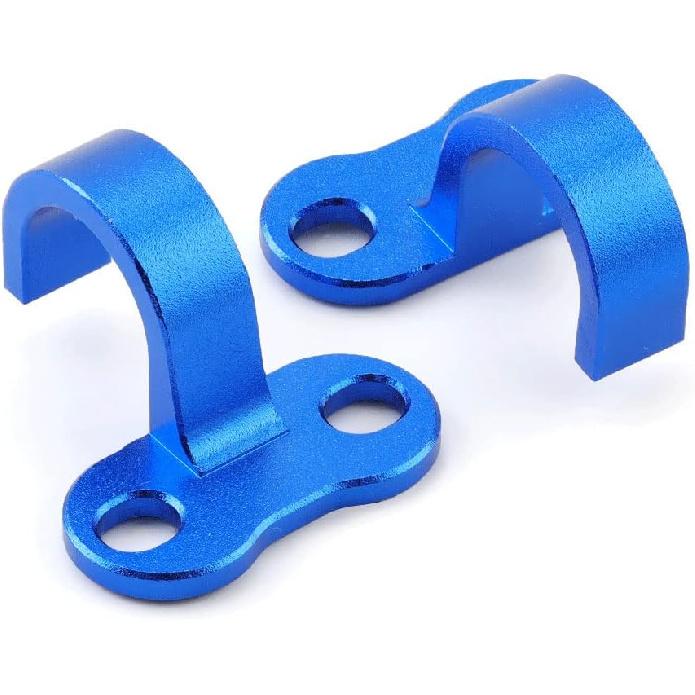 for Yamaha YZ125 250 400F YZ85 YZ426F YZ250 YZ450F Rear Brake Hose Guide Clip Rear Hose Clips Motorcycle Rear Brake Line Hose Snap Clamp CNC