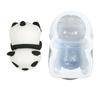 Cute Panda Milk Pudding Silicone Mold Mold Cute Cartoon Jelly Cake Cake Mold Cake Decoration Baking Bakery Tool Dessert Tools