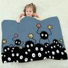 Soot Sprite Kuscheldecke Super Weich Warm Plüsch für Erwachsene Teenager Kinder Gemütlicher TV-Umhang Robe Heimtextilien