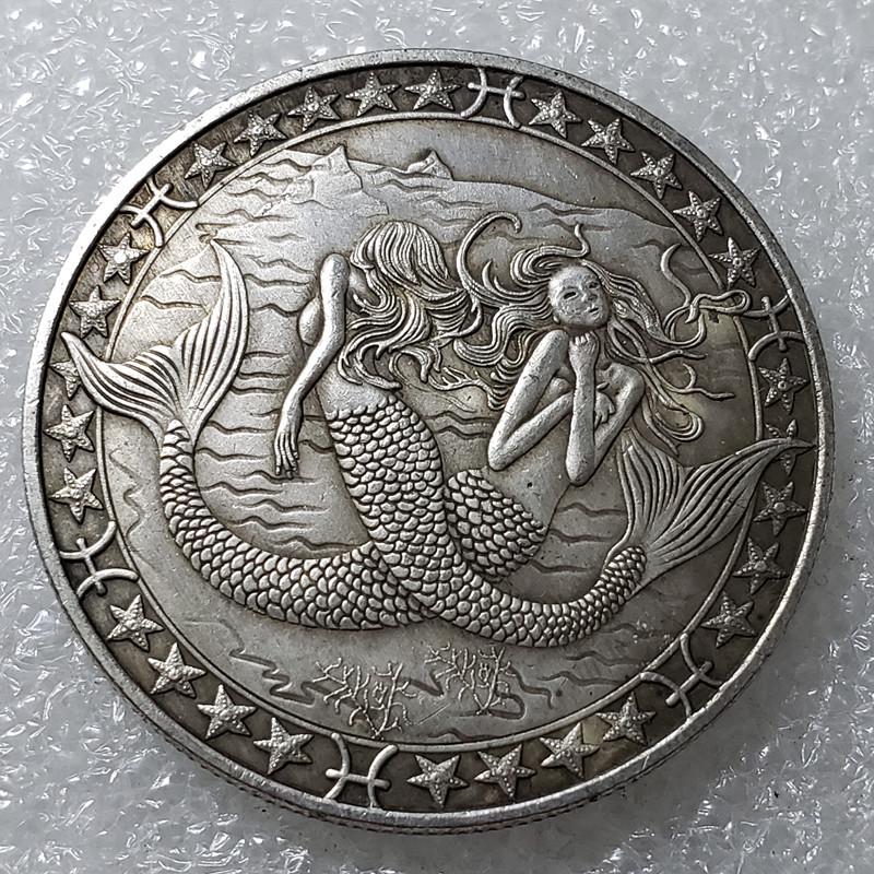 Avrupa & Amerikan Zodyak Antik Gümüş Paralar - Güneş Tanrısı Tarot Koleksiyonluk