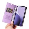 For Oppo Reno14 5G (China)/Oppo Reno14 F 5G/Oppo Reno14 5G (Global) Leather Cover YIKATU YK-004 Skin-Touch Wallet Phone Cases