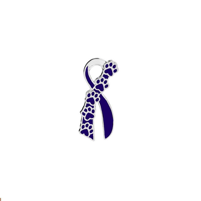 Paw in Heart Bow Tie Brooches Dog Paws Cat Claw Metal Pins Clothes Bag Badge Lapel Pin Animal Lovers Jewelry Gifts for Girl Kids