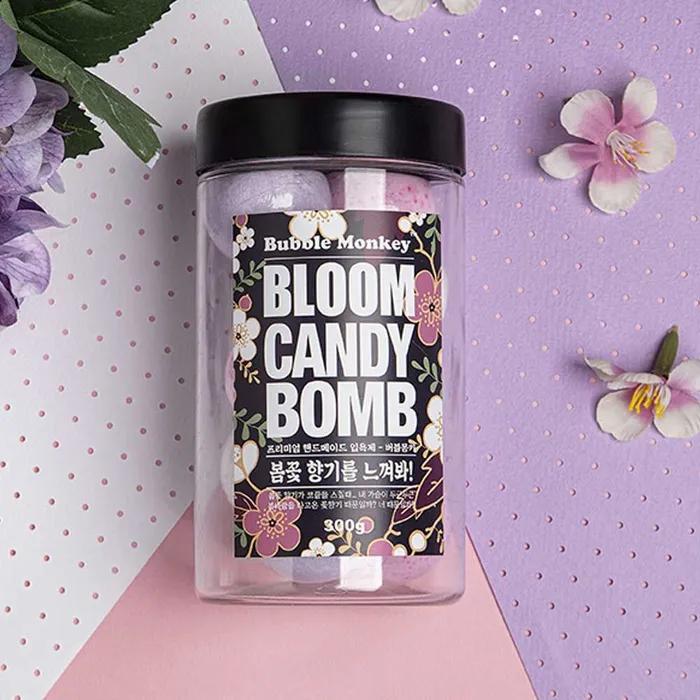 Bubble Monkey Bloom Candy Bomb Bubble Bath Bath Bomb 30gx10ea