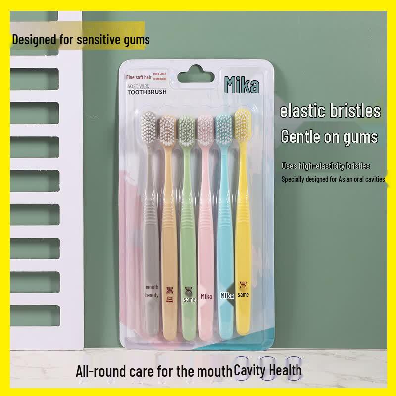Meike Soft-Bristle Toothbrush Family Pack