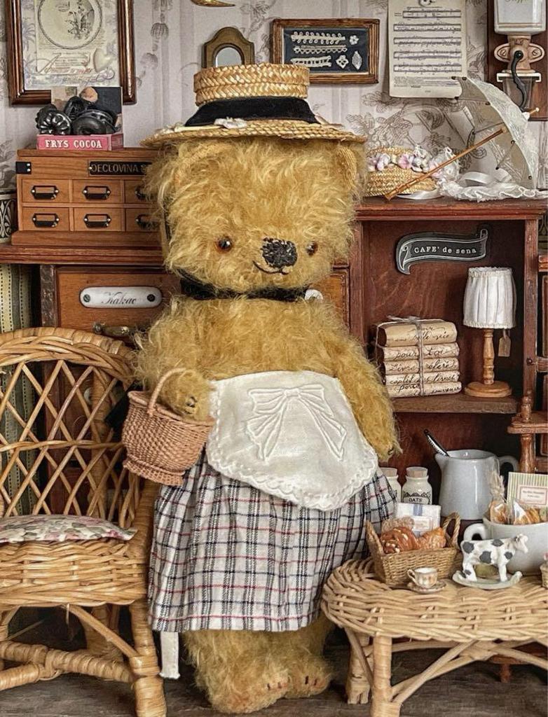 [USED] Vintage Bear Teddy Bear Stuffed Animal Handmade Bear