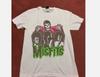 T-SHIRT REPRINT Misfits Evilive Années 1980 Taille USA
