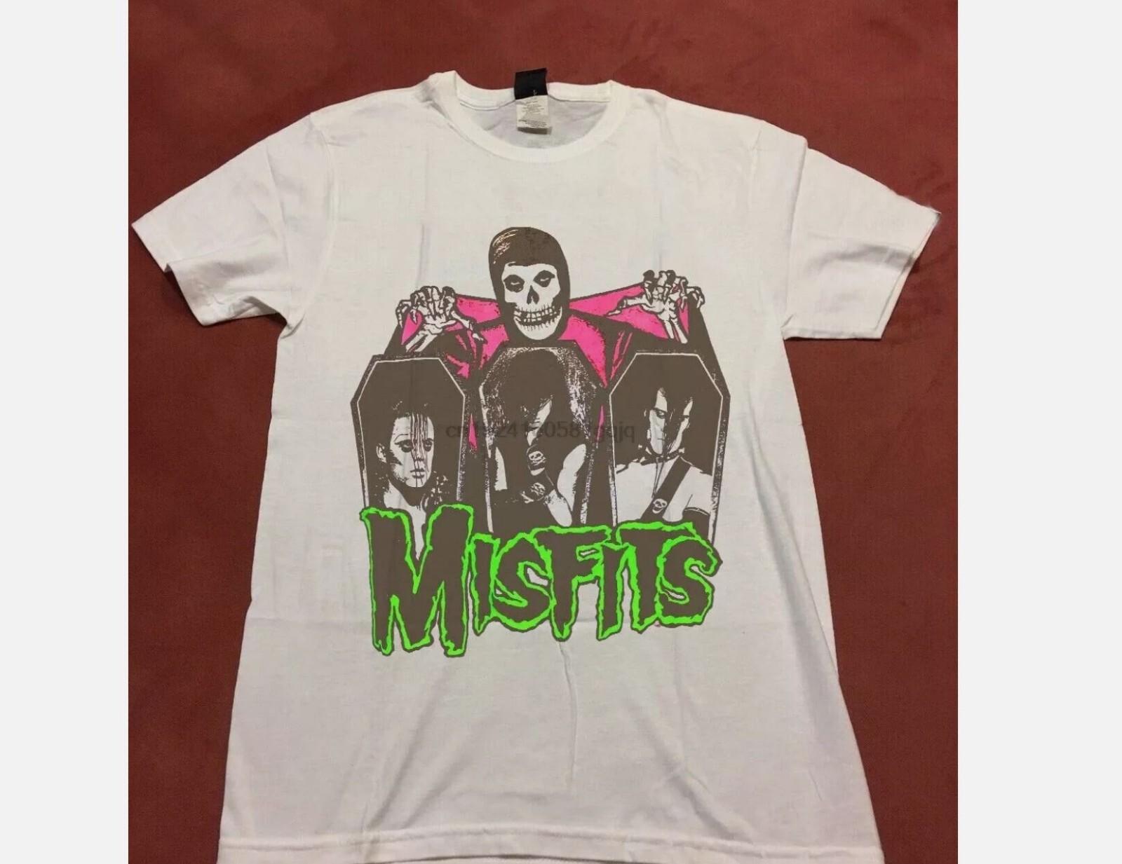 Vintage 1980s Misfits Evilive TSHIRT REPRINT Size USA XL