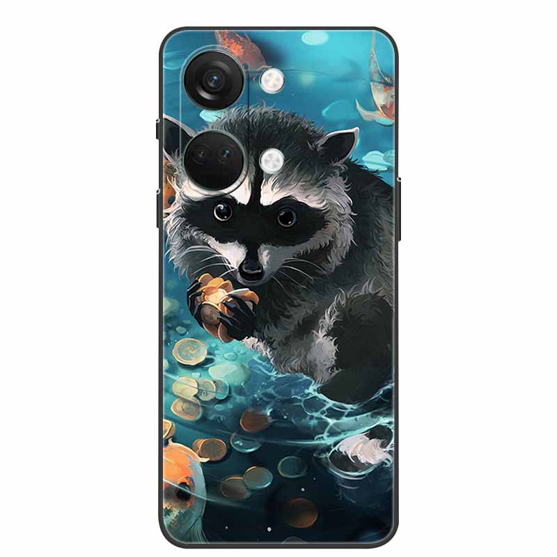 For One Plus Nord3 5G Case Silicone Painted Soft Protective Covers for OnePlus Nord 3 5G Phone Cases 1+ Nord3 TPU Coques Marble