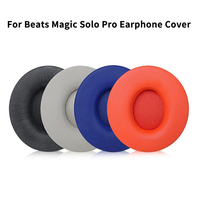 2Pcs Replacement Ear Pads Cushions For Solo Pro Headset Ear Covers Earmuffs For Solo Pro Foam Ear Cushions Cups