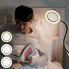 10X LED Magnifying Lamp 360°Flexible Adjustable Gooseneck Magnifier Light for Reading Craft Close Work