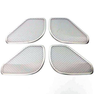 Stainless Steel Car Door Speaker Network Cover Decoration Stickers Car Accessories For Range Rover 2023
