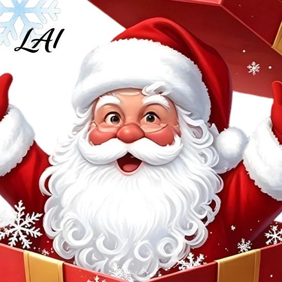 Holiday Glass Decals Santa Gift Box Sticker Christmas Static Window Decal Removable Waterproof Claus Decorations PVC Decal for Doors Windows,
