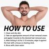 Gentle Men's Hair Removal Cream  Moisturizing, NonIrritating Formula with Tea Extract, Coconut  Almond Oils  Fast, Easy, Deep Clean for Smooth, Elas