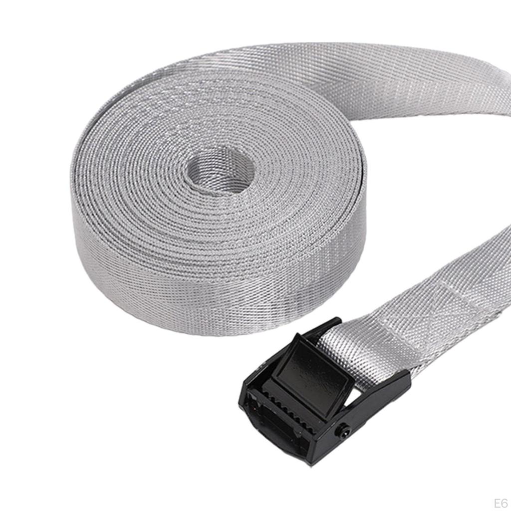 2 Adjustable Luggage Straps for Car Roof Rack, Snowboard, Moving