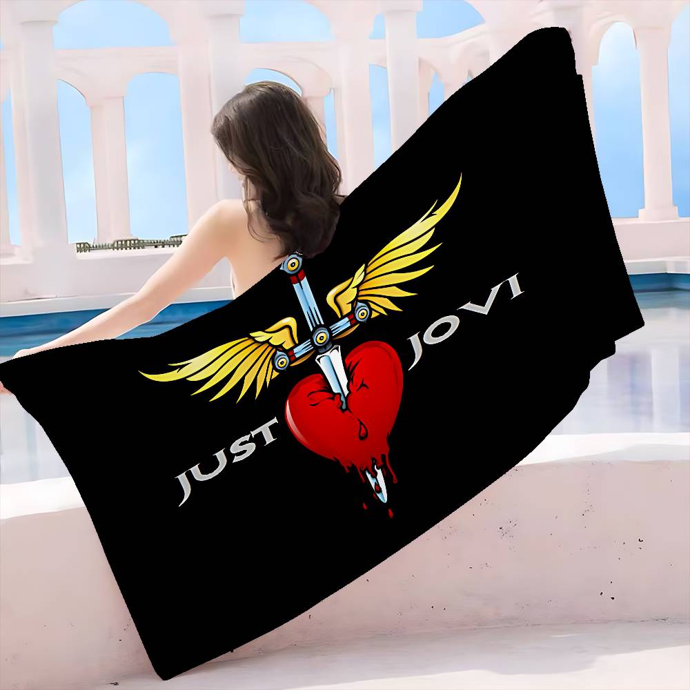 B-BonS J-Jovi Big Microfiber Beach Towels Quick Dry Towel Sand Beach Towels Pool Towel for Travel Swim Pool Yoga