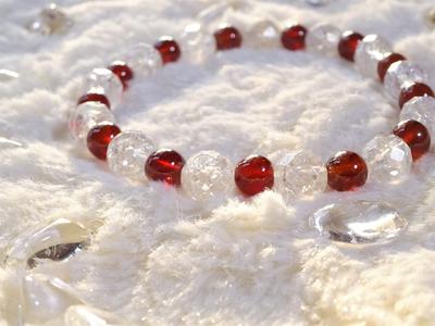 Charm To Help You Achieve Your Goals and Ensure Your Efforts Bear and Crack Quartz Bracelet for Men and Women Natural Power 6mm and 8mm 20cm Men with