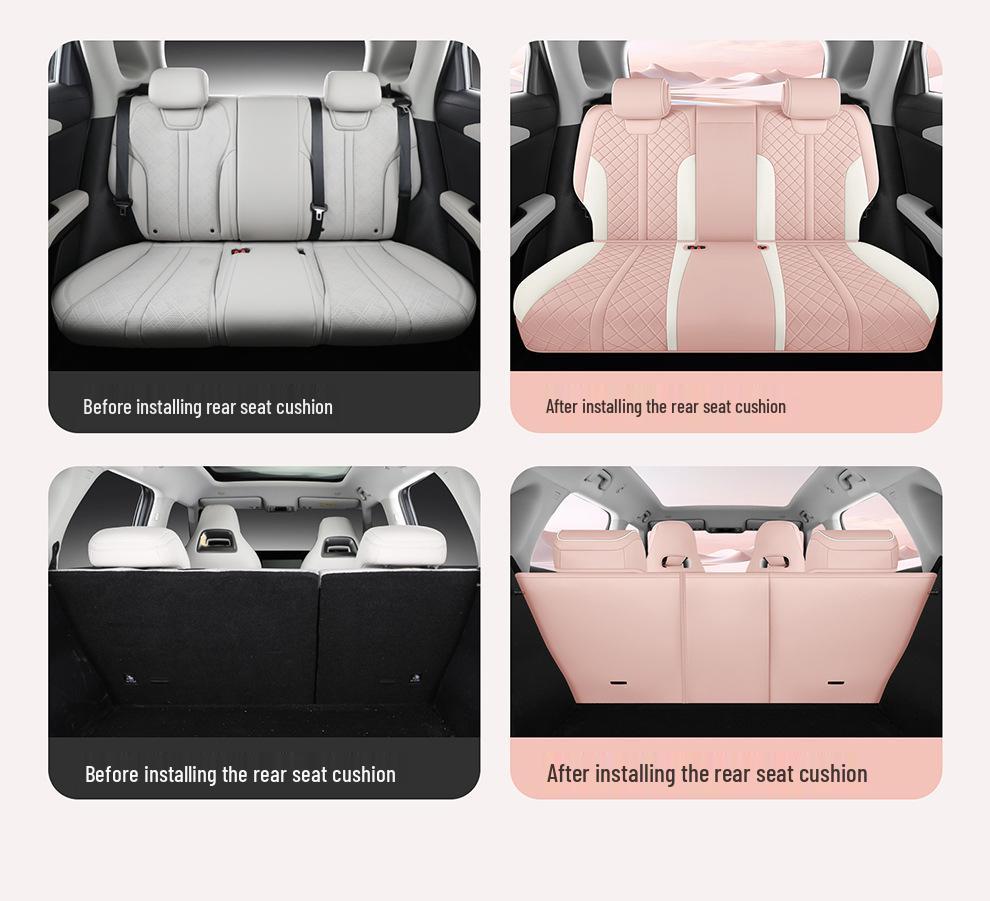 BYD Yuan UP All-Season Leather Car Seat Cover - Full Coverage & Breathable