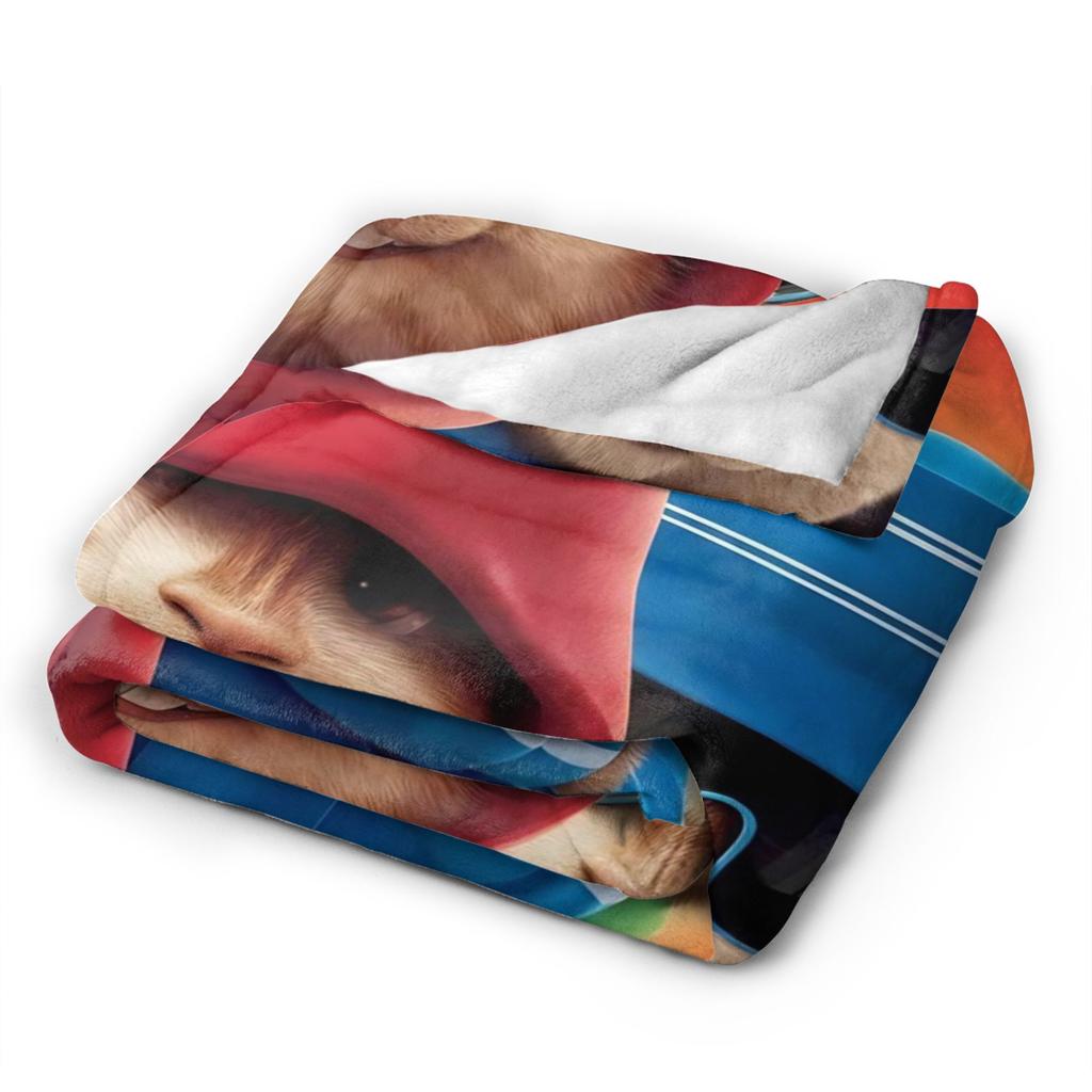 Alvin and the Chipmunks Blanket Multi-size Cozy and Lightweight  Throw Blankets for Couch Sofa and Bed