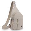 Damen-Brusttasche mit mehreren Reißverschlusstaschen und verstellbarem Riemen