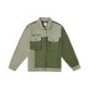 Sixtysix Twill Jackets Unisex Army Green Lapel Moderate Workwear VN0A4RBPKCZ