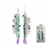 Multi-Joint Design Soft Shrimp Fishing Lure 9.5cm Length Unrigged Hookless Lure  Pesca Tackle Use