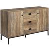 Modern Mango Wood-Effect Sideboard
