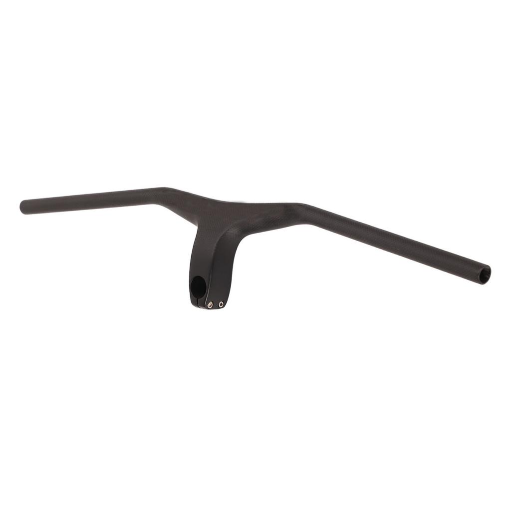 Fahrrad Gerader Lenker Kohlefaser Negativ 17 Grad Fahrrad Einteiliger Gerader Lenker für Mountain Road Bike
