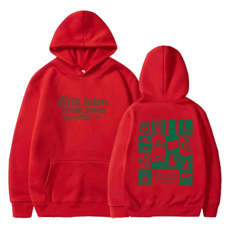 

Noah Kahan Stick Season Hoodie 2023 World Tour Long Sleeve Streetwear Жінки Чоловіки Толстовка з капюшоном Хіп-хоп одяг XL