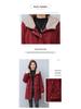 Women's 2024 Winter Fleece-Lined Parka: Mid-Length, Loose Fit, Plus Size, Thick Cotton Coat for Middle-Aged Moms