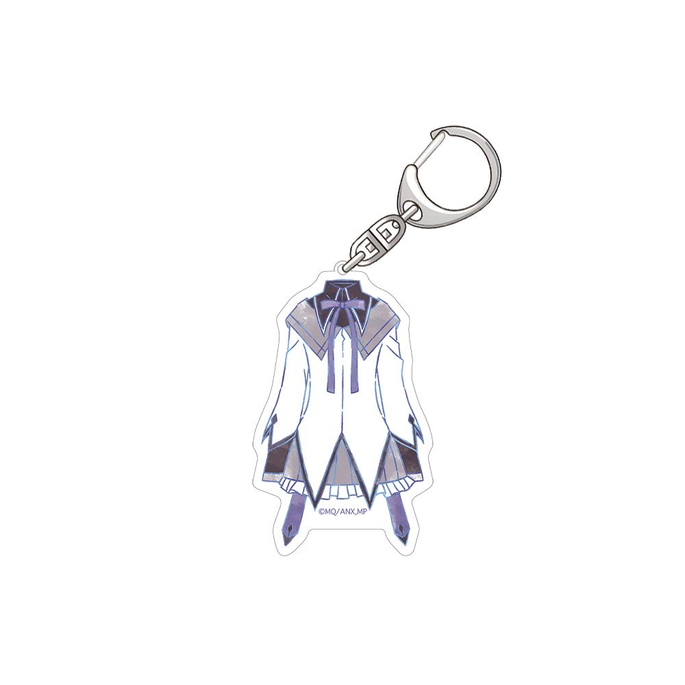 

Puella Magi Madoka Magica battle dress Official HD Acrylic Keychain Bag pendant anime goods Bag Charm Fans Gifts Holiday Gifts 6 cm