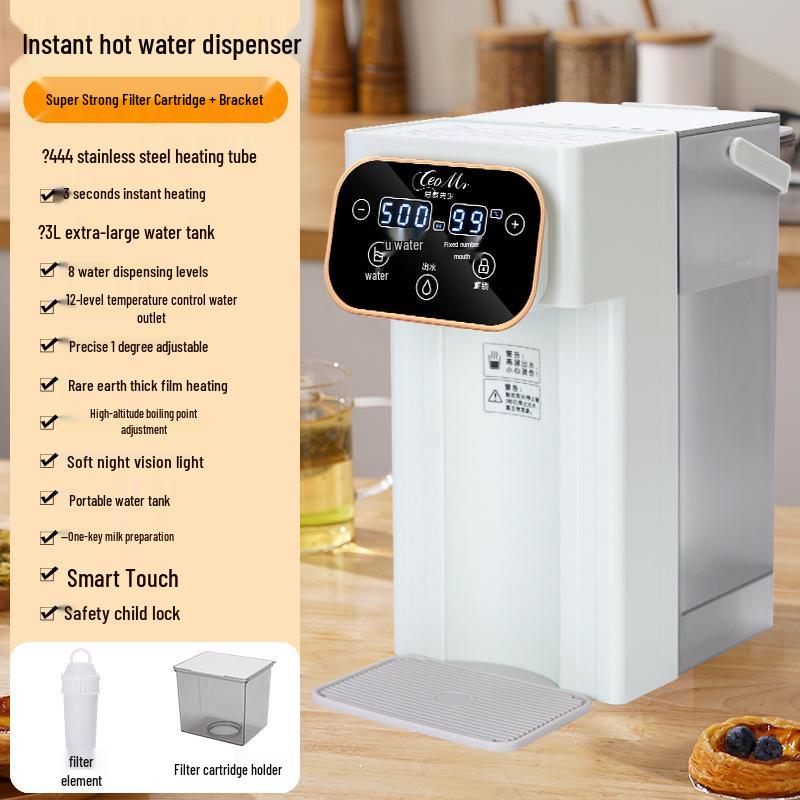 Instant Hot Desktop Direct Drinking Water Dispenser with Intelligent Digital Display and Rapid Heating