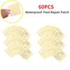 10-100pcs Self-Adhesive Pool Repair Patch Waterproof Pool Liner PVC Repairing Patches Stickers for Inflatable Products Boat Raft