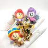 1pcs Original Supercell Heros Leon Crow Spike Collectible Figures Series 1 License Ultra Rare Gold Silver Collection Toy Gifts