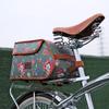 TOURBON Bicycle Rear Bag, Insulated Pannier Bag, Foldable, Large Capacity, Insulated Cooler Bag