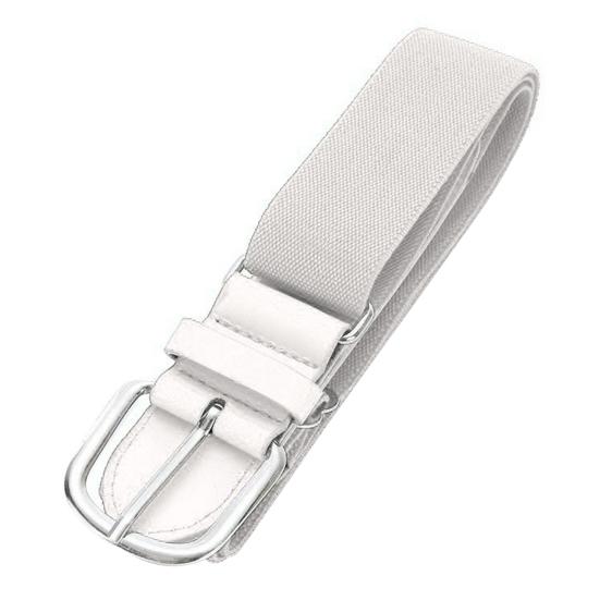 Adult Baseball Belt Elastic Band Adjustable Length Imitation Leather Baseball Softball Belt Unisex Vibrant Color Waistband