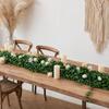 1/2/3Pcs 7.5M Artificial Green Leaf Garland, UV Resistant Hanging Faux Greenery Rattan, Realistic Fake Green Plants Vine for Wedding Party Home Decor