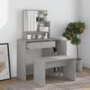 Day and Night - Day and Night Concrete Gray Dressing Table Set 86.5x35x136 Cm