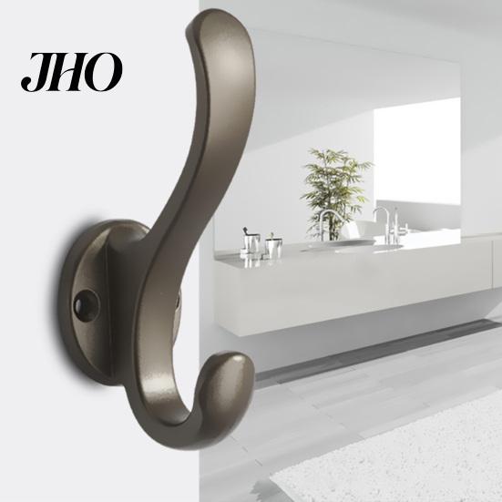 Coat Hook 1 Set Storage Multifunctional Waterproof Smooth Edge with Screws Solid Color Space Saving Handbag Hat Household Supplies