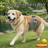 Auslaufsichere physiologische Hose für Rüden, waschbar, atmungsaktiv, Haustier-Hygienehose, wiederverwendbare, verstellbare Hundewindeln für die Läufigkeitsperiode