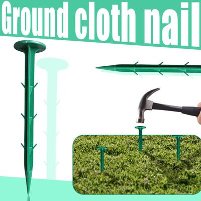Piles,  Staples, Heavy-duty Garden Piles For Securing Weeds 11cm