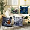 The H-Hollow K-Knight Adventure Game Pillow Case Square Pillow Bedroom Sofa Leisure ComfortCar Living Room Home Decoration 40X40