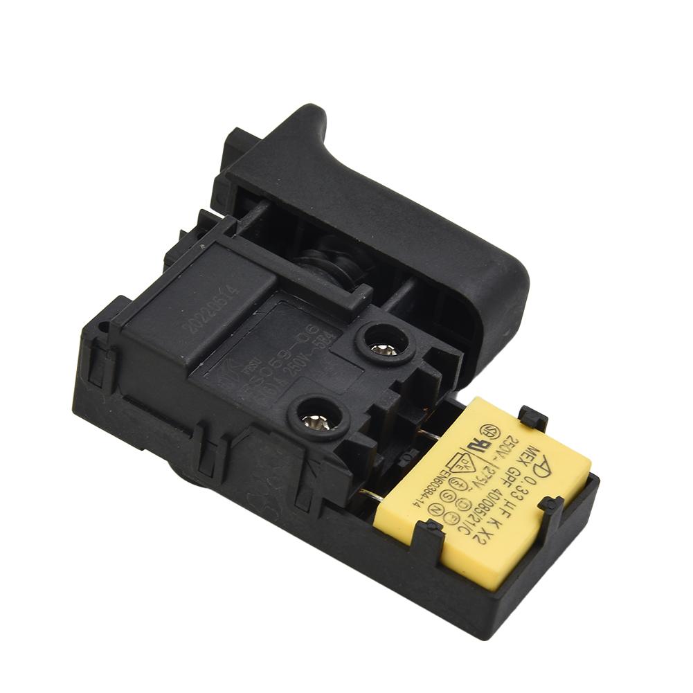Electric Hammer Drill Speed Control Switch On/Off Push Button Trigger Switches For Makitas HR2460 HR2470 Power Tool