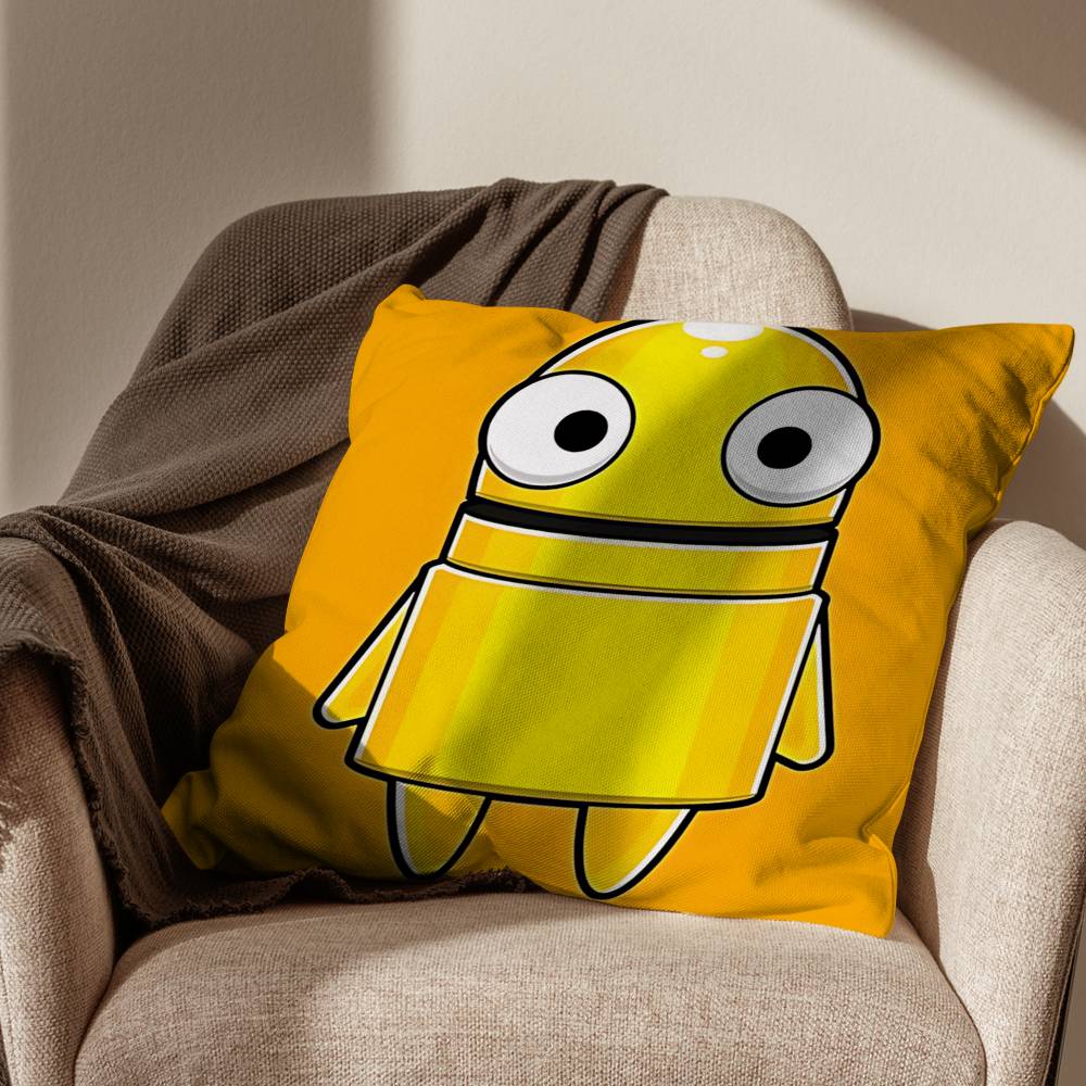 Game CUTE REPO Pillow Case Antidustmite Pillowcase Invisible zipper silky short plush Sofa cushion cover