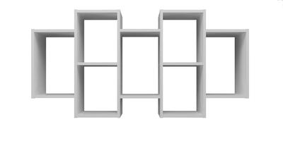 BILBAO 7.0 WHITE Bookcase