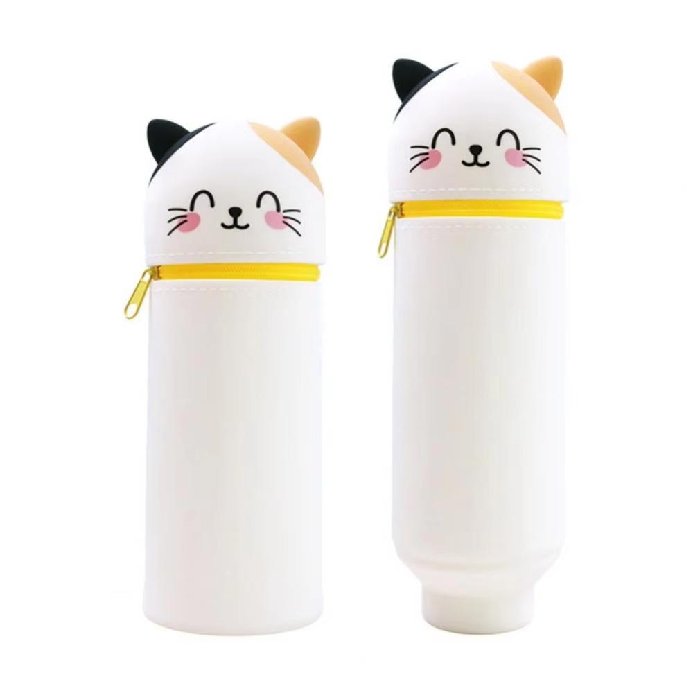 Animal Shape Pencil Case Silicone Stationery Storage Bag High Quality Pen Pouch